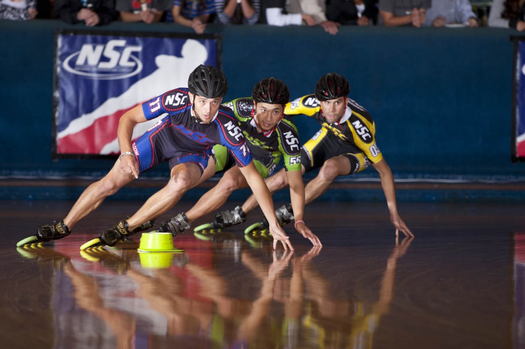 2013 Indoor Speed Skating National Championships Inline Speed Skater