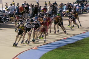 Joey Mantia Wins Inline Speed Skating Race